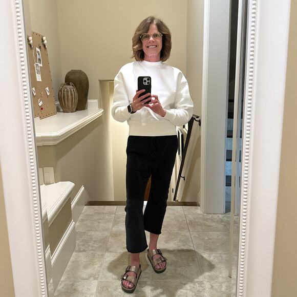 AMI Logo Patch Sweatshirt XS - Picture 4 of 13